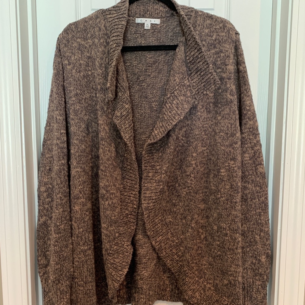 Cabi cable knit cardigan